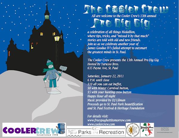 2011 Pre-Dig Gig Advertisement
